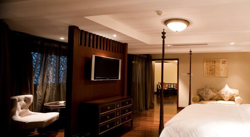 Wuzhen Clubhouse Hotell Jiaxing Rom bilde